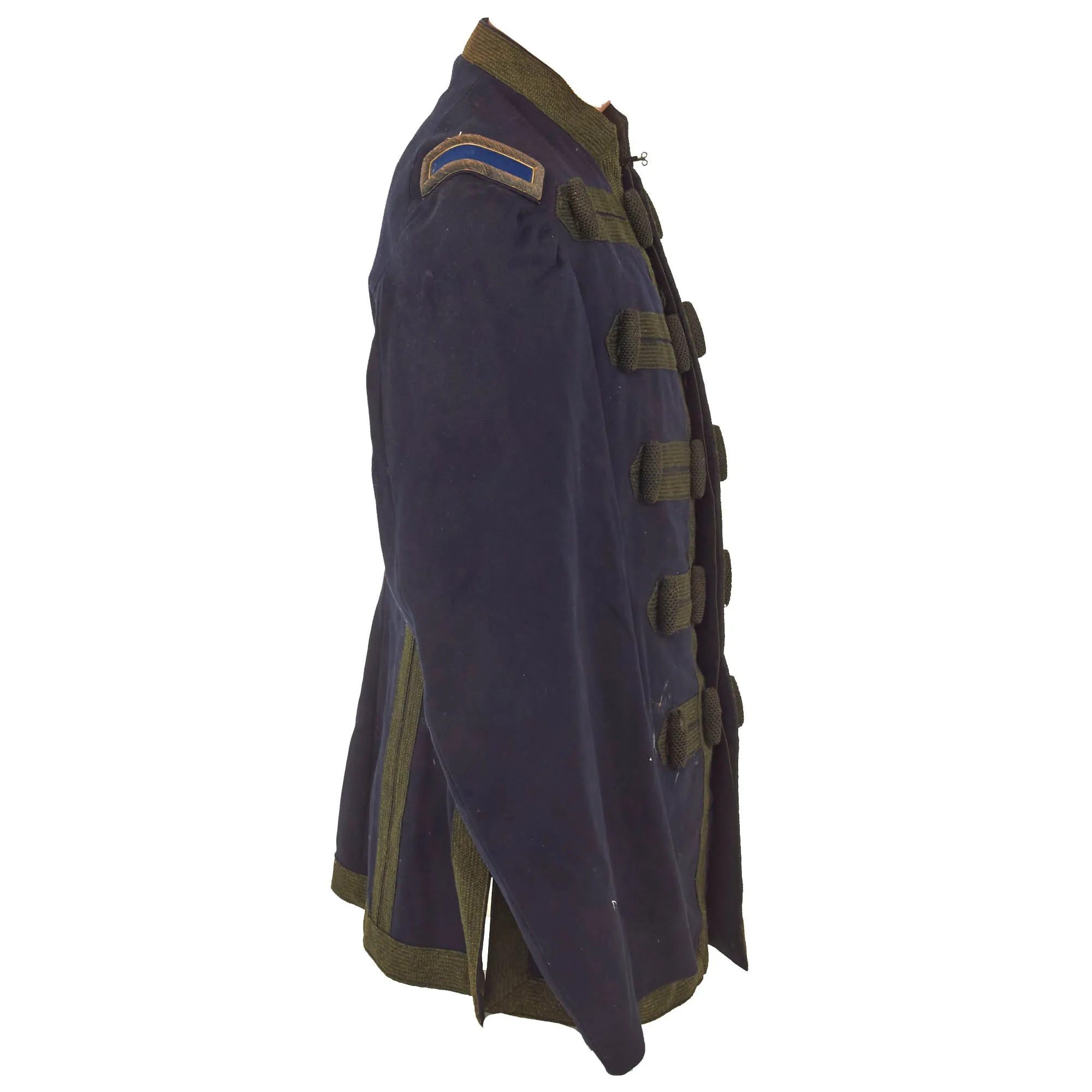 Original U.S. Spanish-American War Era US Army 2nd Lieutenant Model 1892 Undress Blouse With Blue Trousers