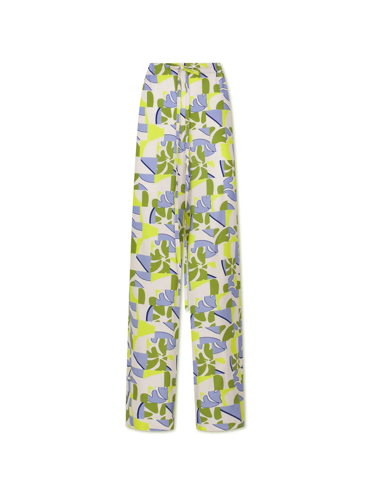 PALMA trousers - tile print