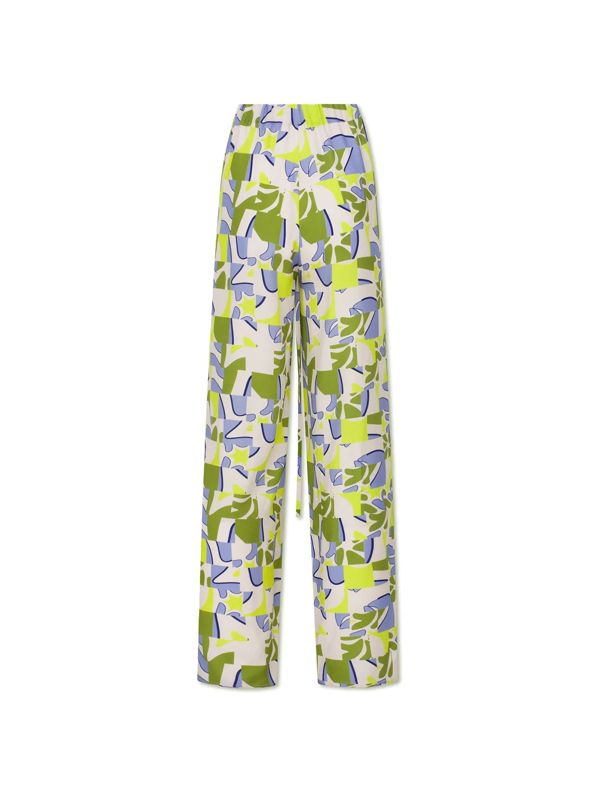 PALMA trousers - tile print