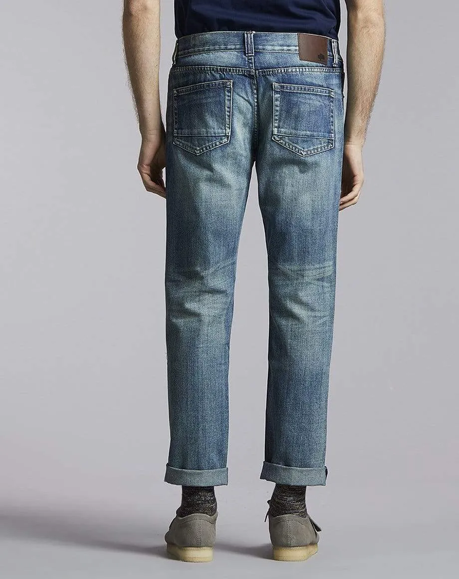 Phoenix Solis Slim Denim Jean | Light Indigo Wash