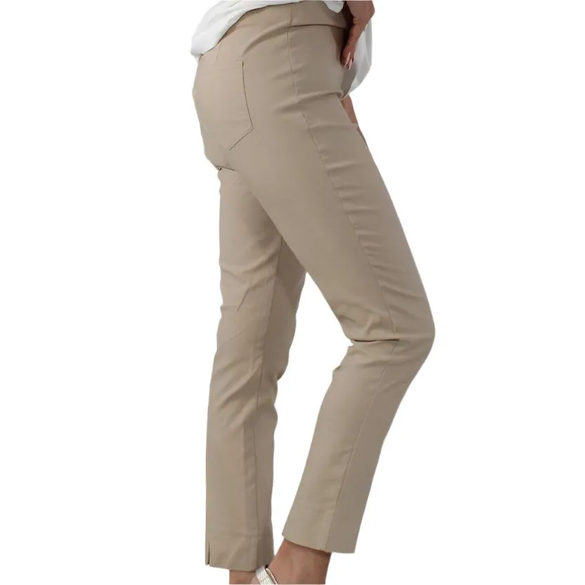 Pinns Bengaline ankle grazer trouser Latte