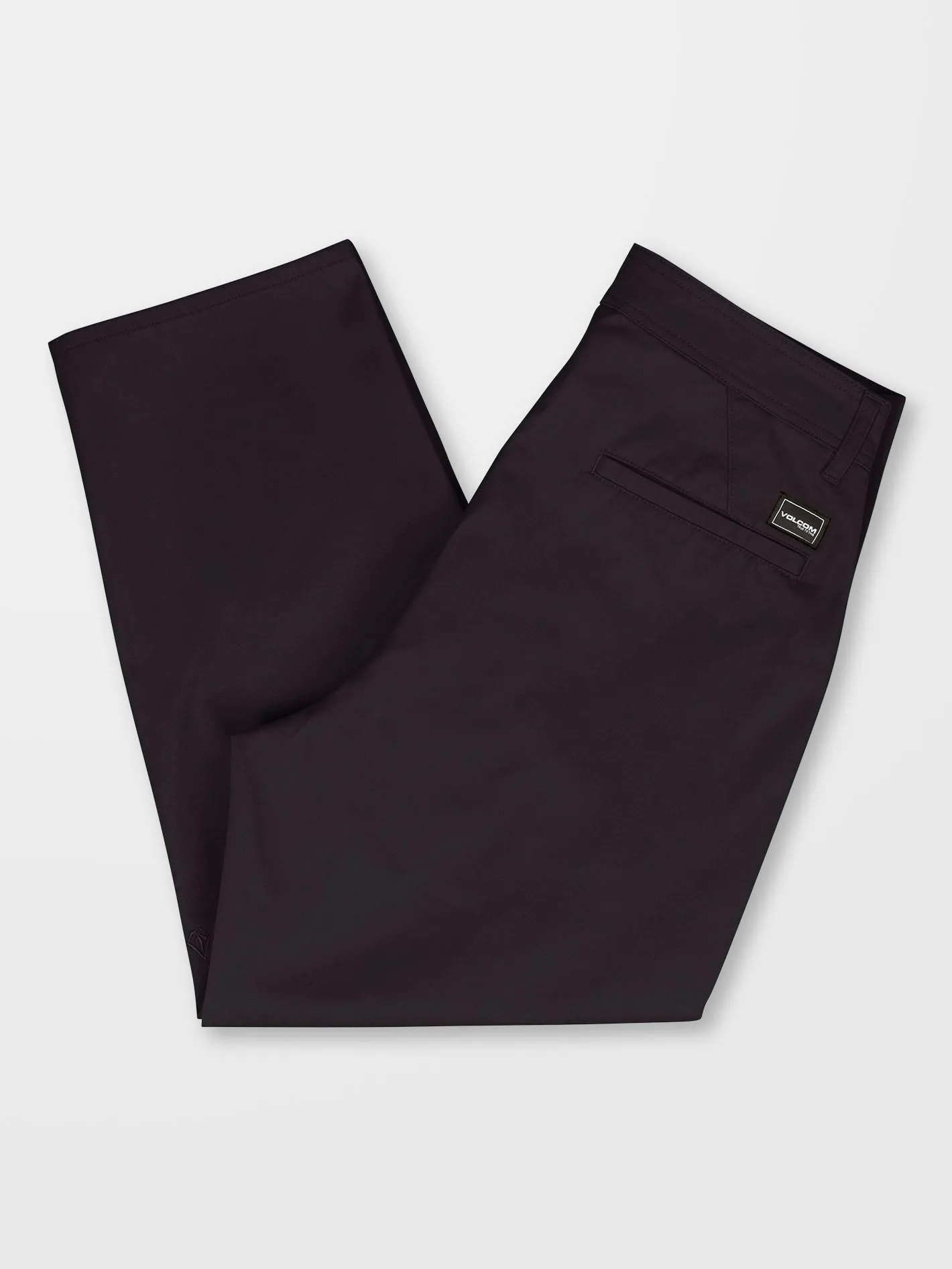 Pleated Chino Trousers - BLACK