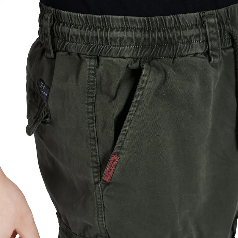 POCKETS WASHED CARGO PANTS