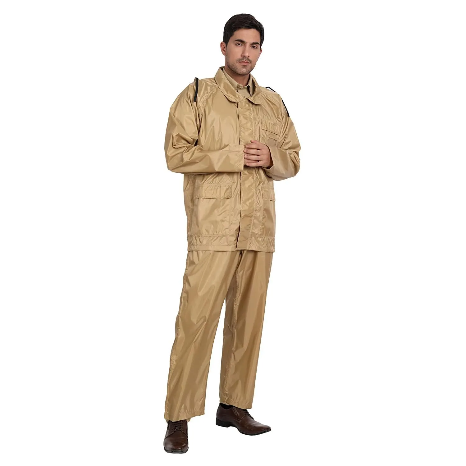 Police Rain Suit - Khaki