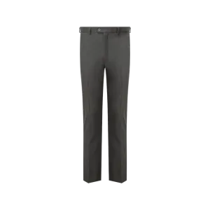 Senior Boys Slim Fit School Trousers - Grey