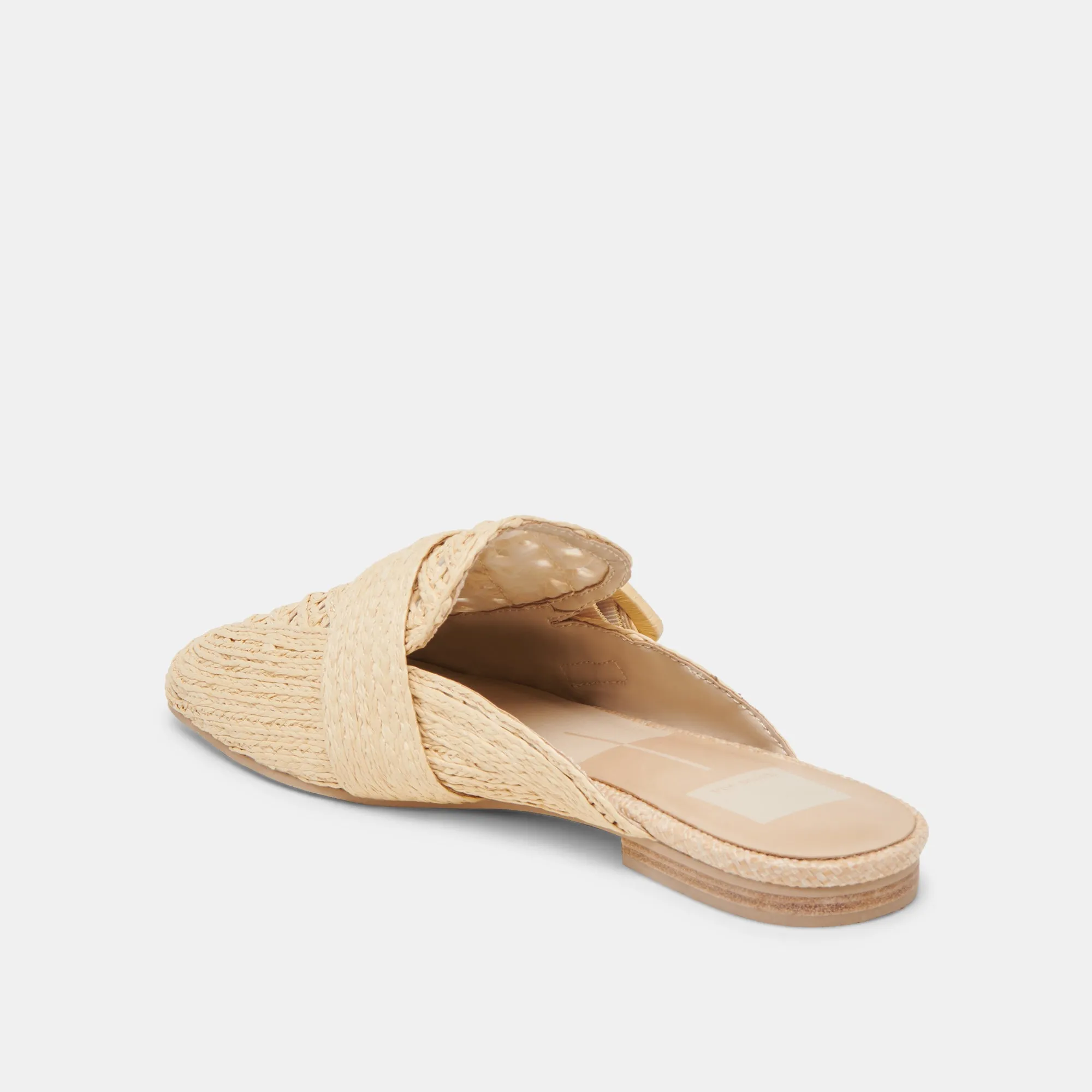 SIANNA FLATS NATURAL RAFFIA