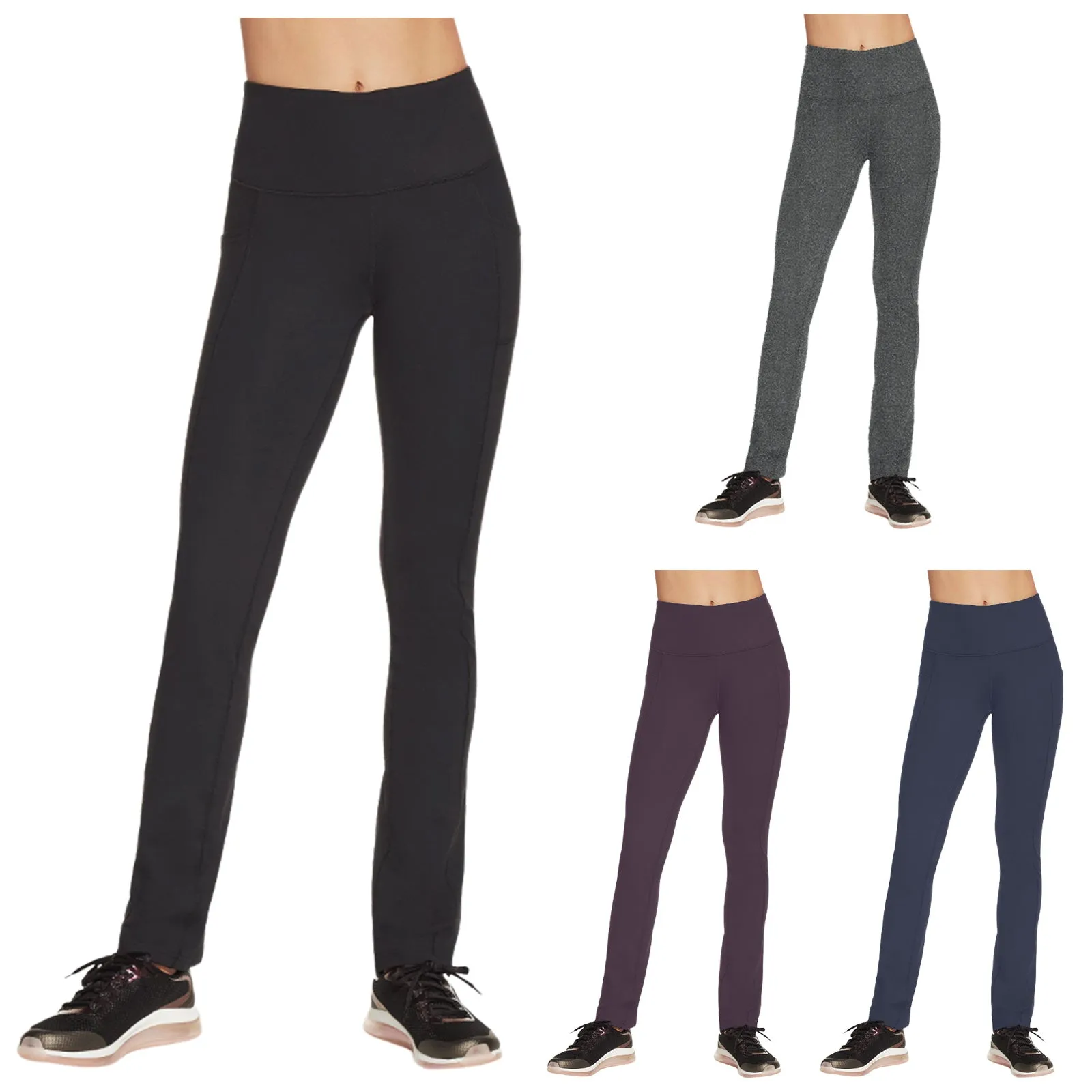 Skechers Ladies High Waist Go Walk Joy Pant