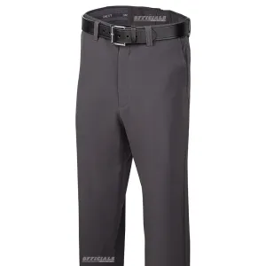 Smitty Men's Charcoal 4-Way Stretch Flat Front Pants