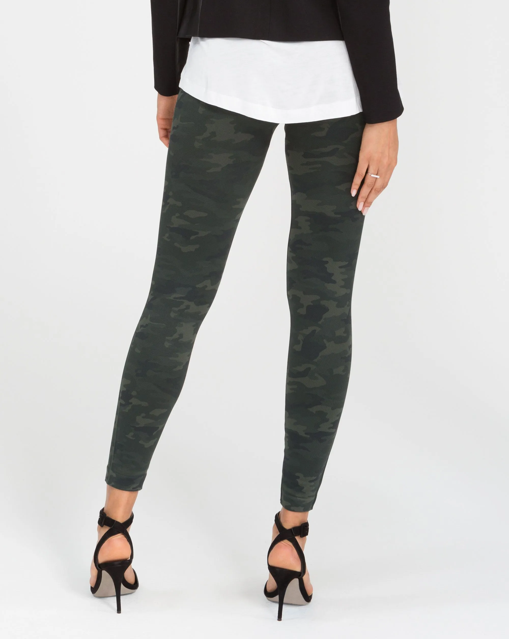 SPANX - Look At Me Now Legging Green Camo