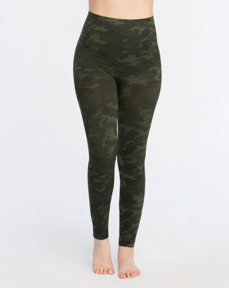 SPANX - Look At Me Now Legging Green Camo