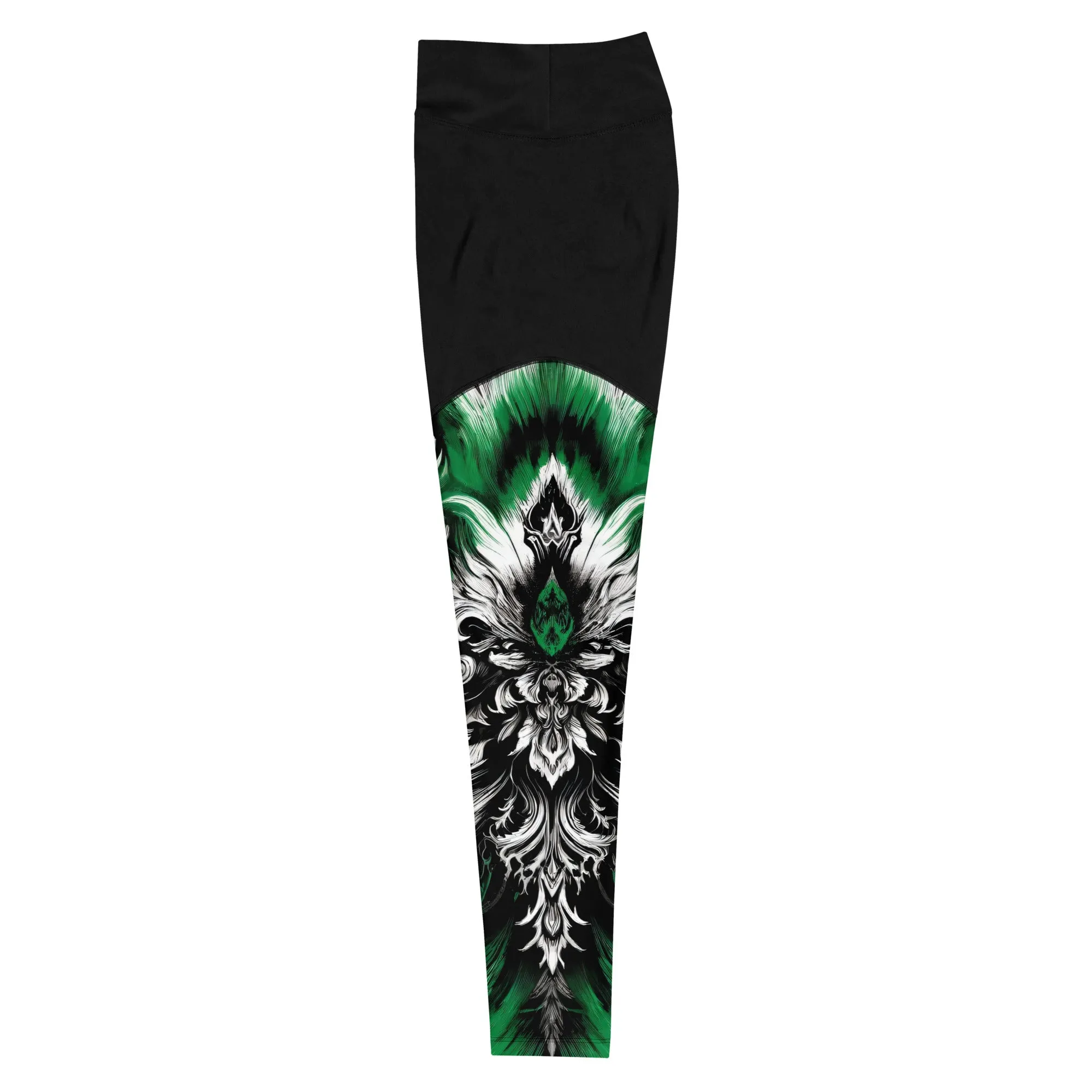 Sports Leggings Verdant Veil