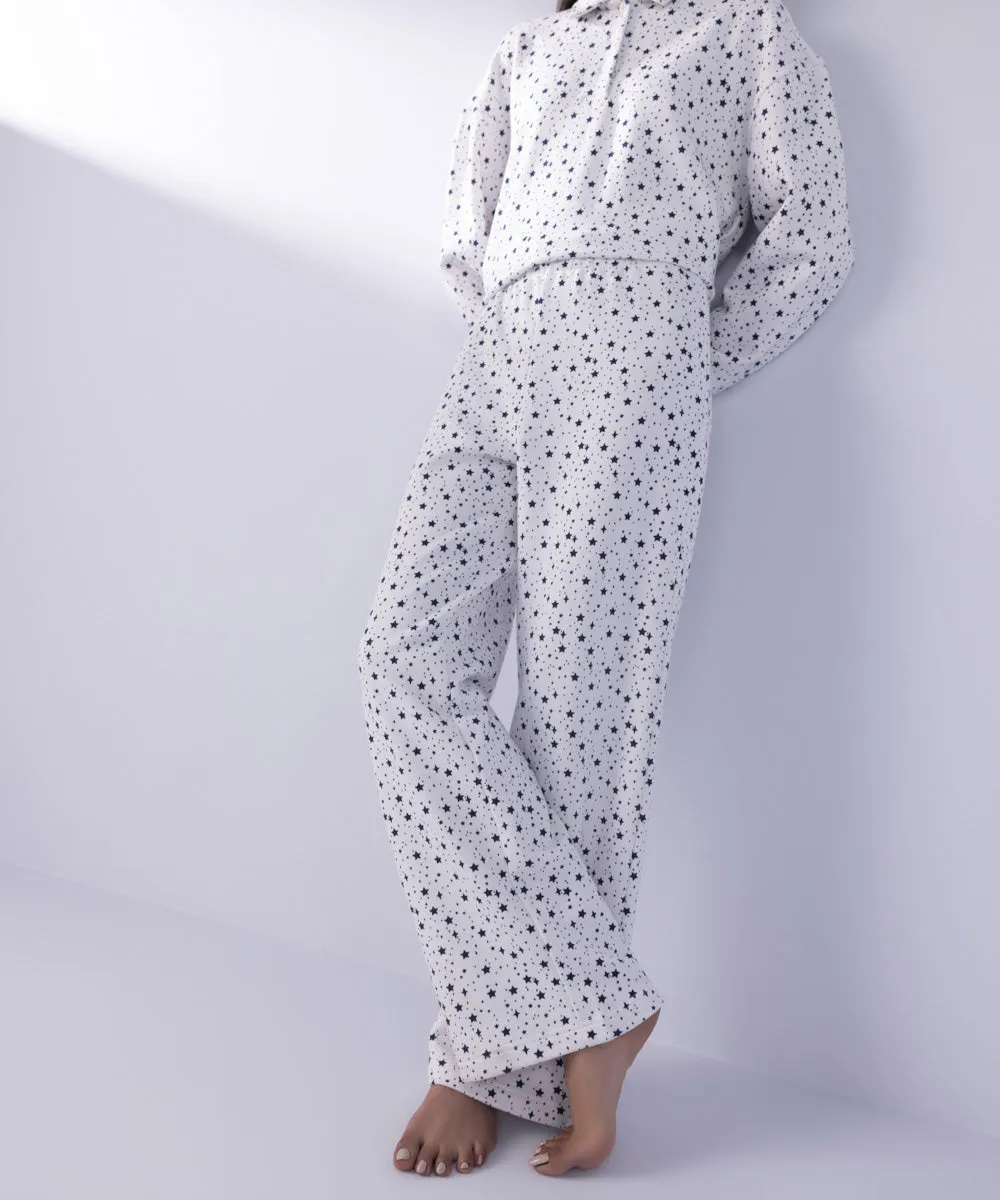 Starry Print Trousers