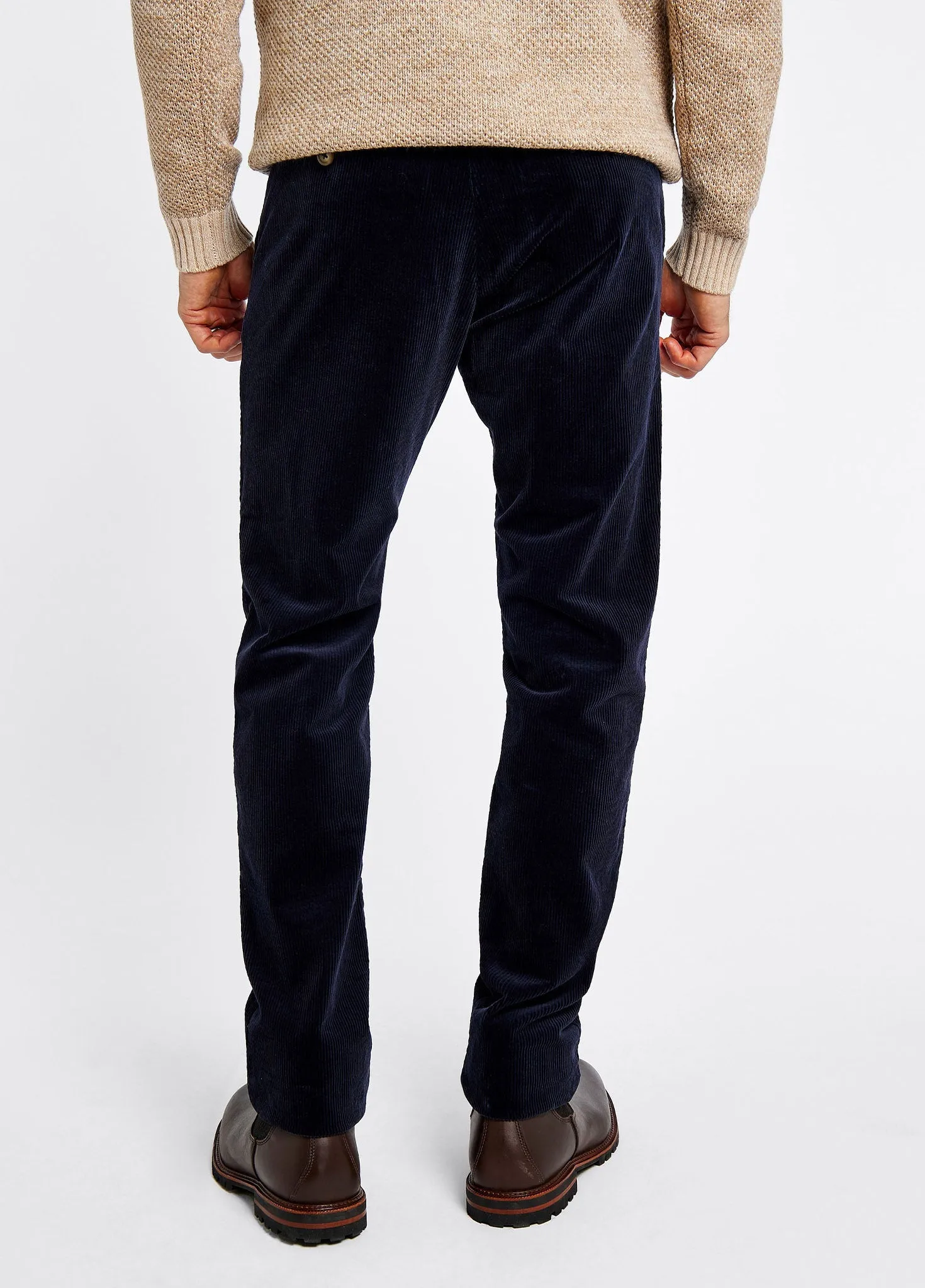 Stride Men's Corduroy Trousers 82cm inseam  - Navy