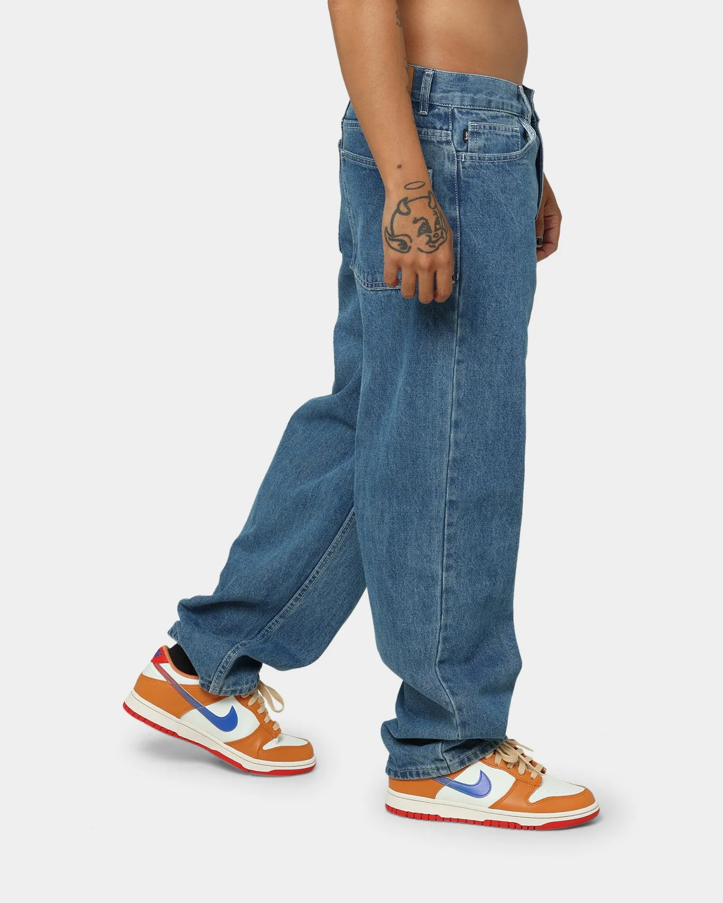 Stussy Big Ol' Jeans Mid Blue