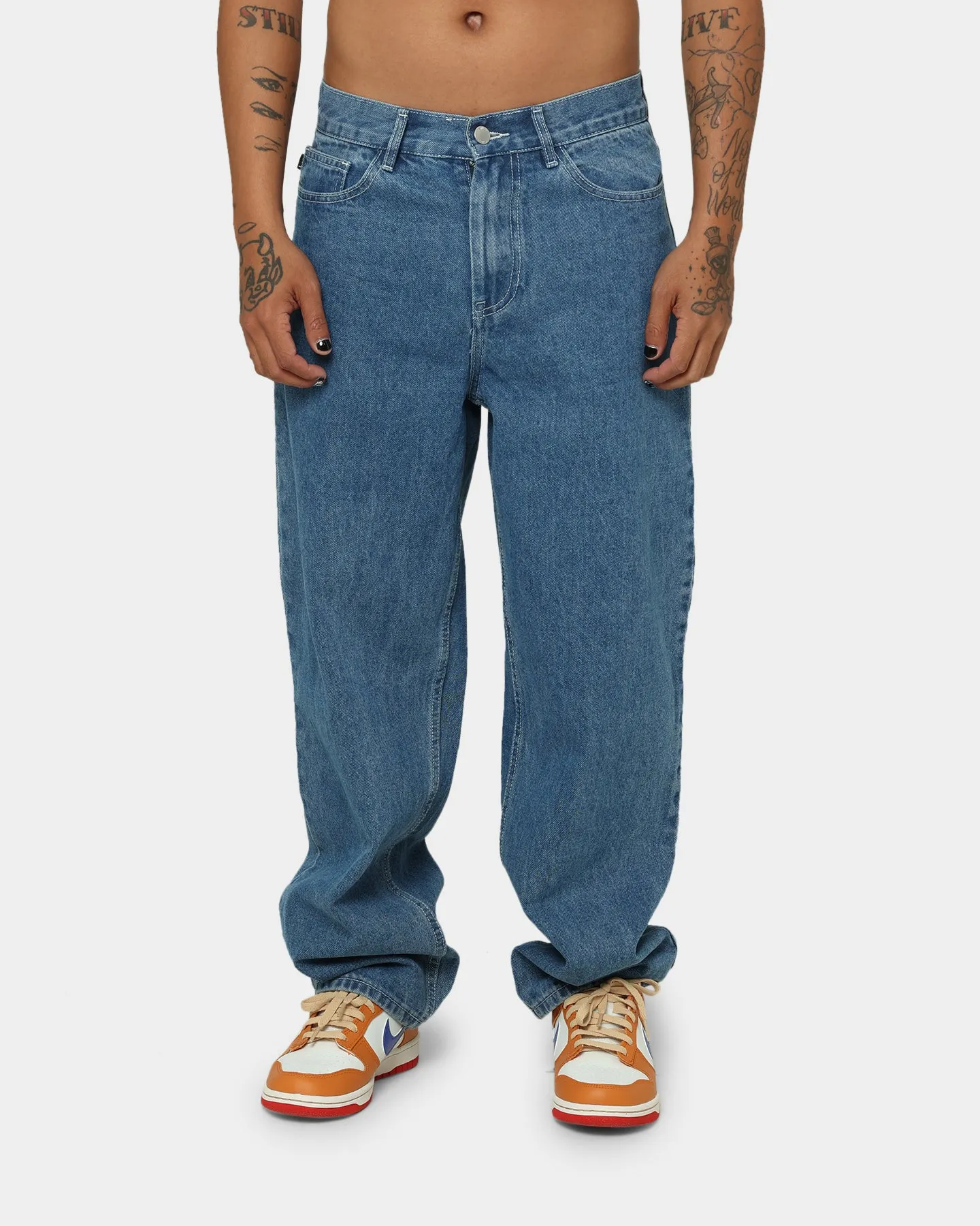 Stussy Big Ol' Jeans Mid Blue