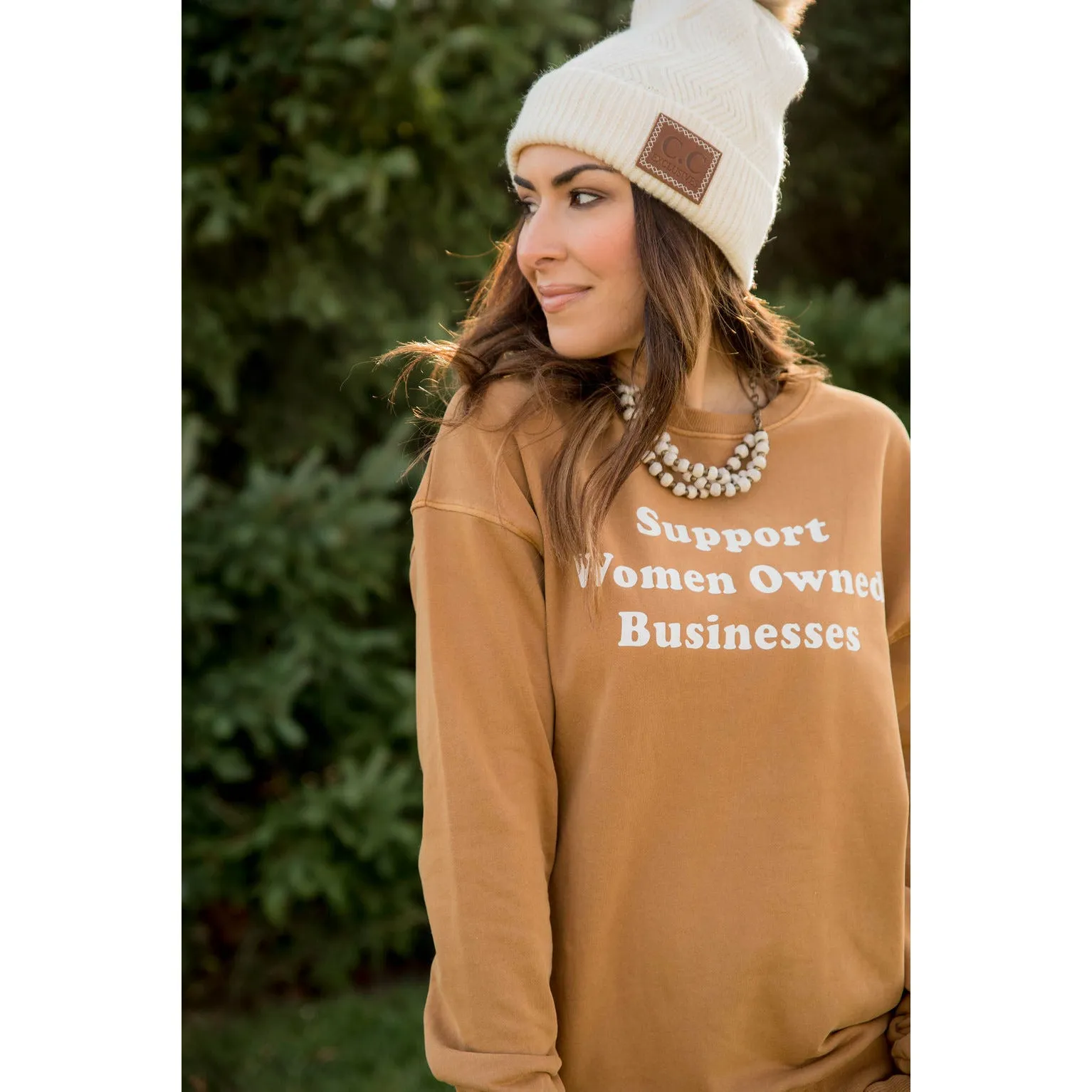 Support Women Owned Businesses Crewneck