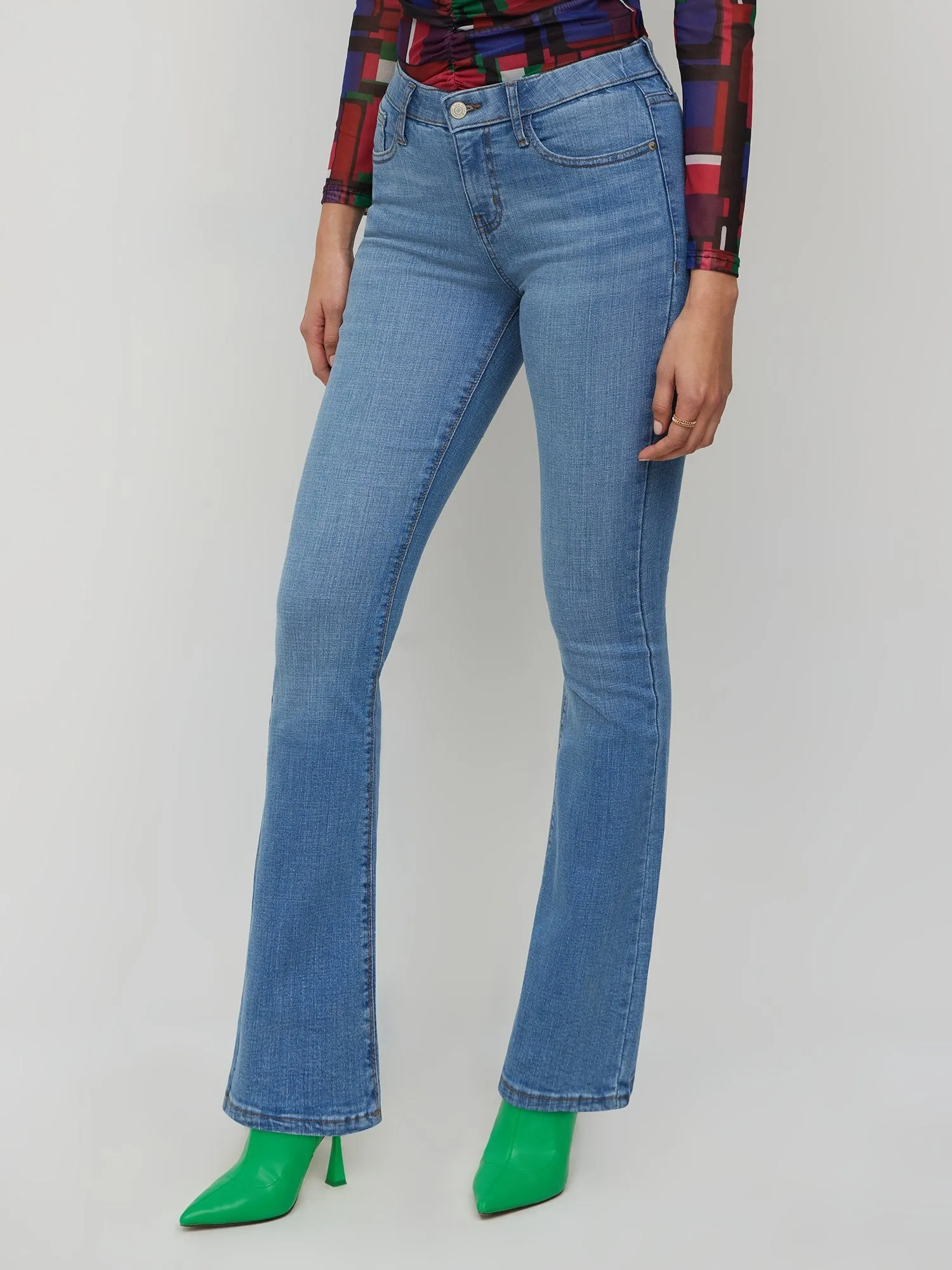 Tall Essential Mid-Rise Bootcut Jeans