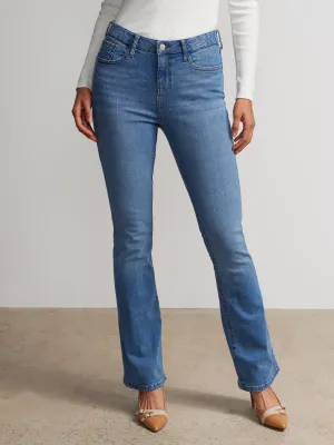 Tall Essential Mid-Rise Bootcut Jeans