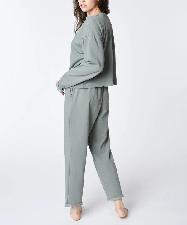 TEEK - RECYCLED COTTON LOUNGEWEAR SET