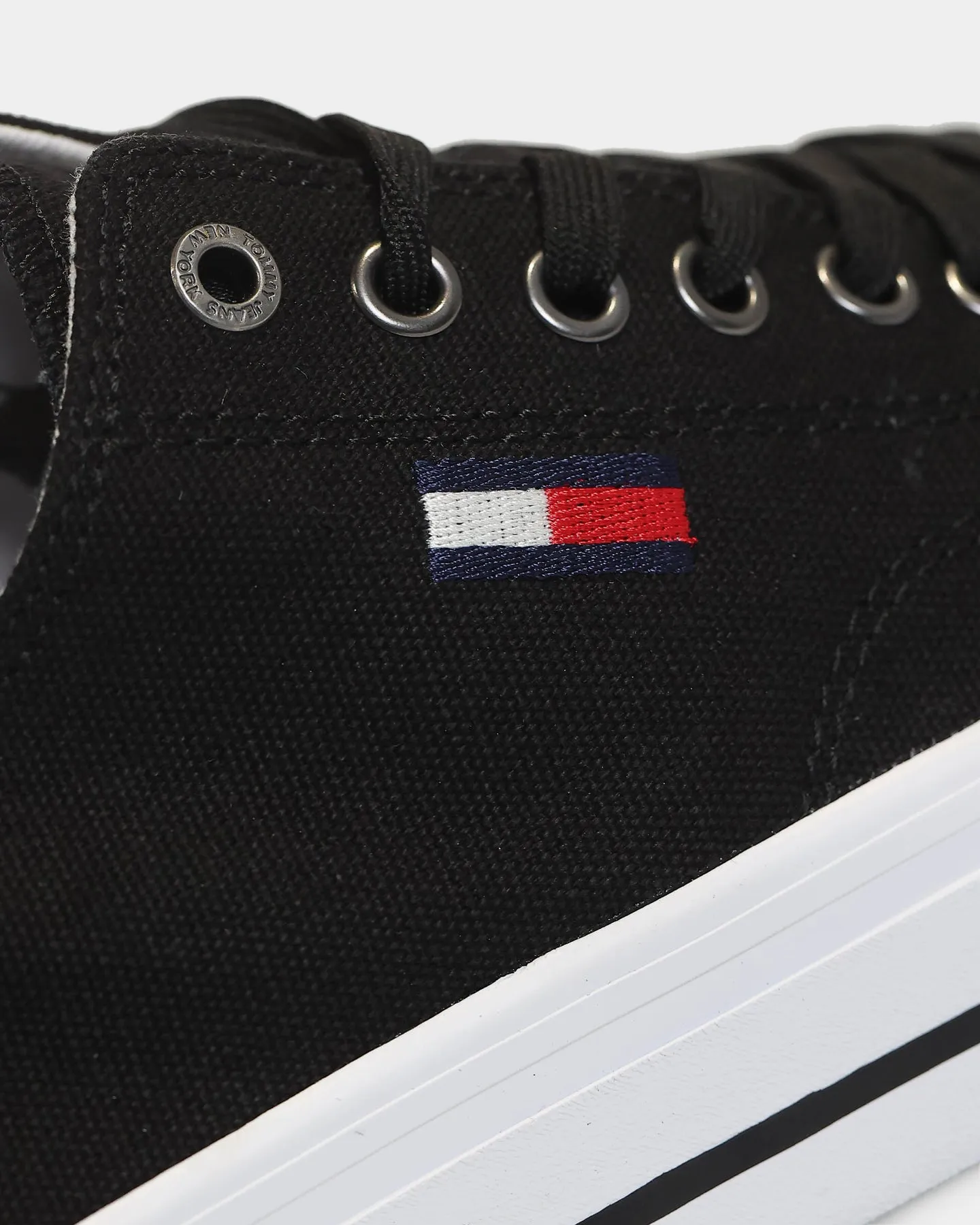 Tommy Jeans Long Lace Up Vulc Black