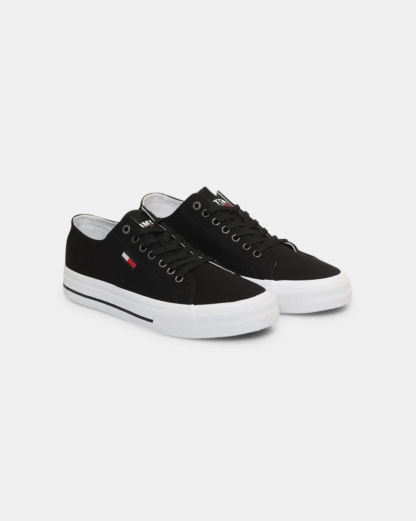 Tommy Jeans Long Lace Up Vulc Black