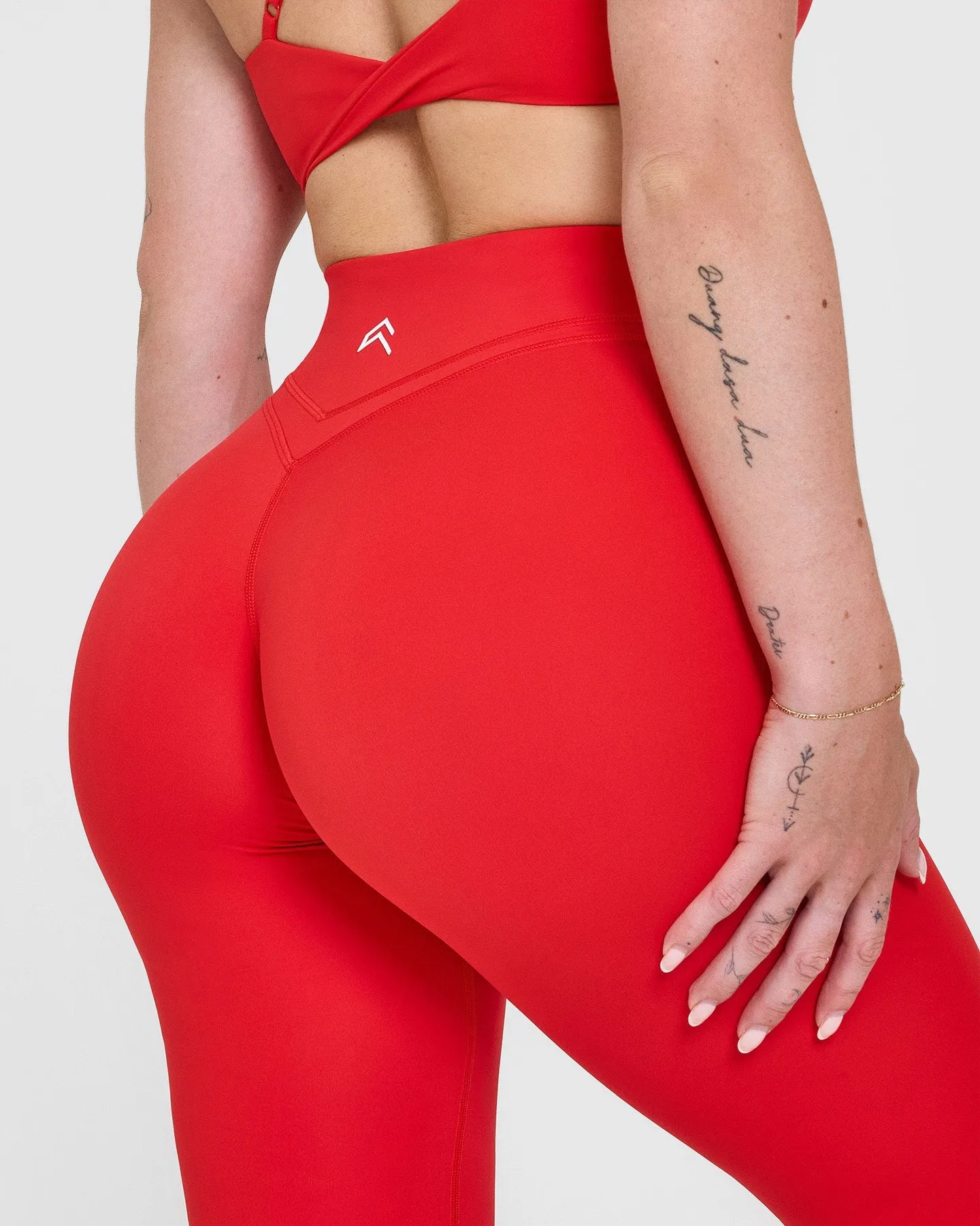 Unified Wrap Leggings | Muscle Mommy Red