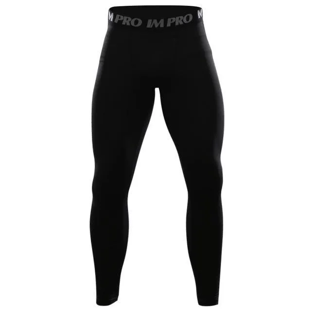 Universal BLACK Compression Leggings for Men