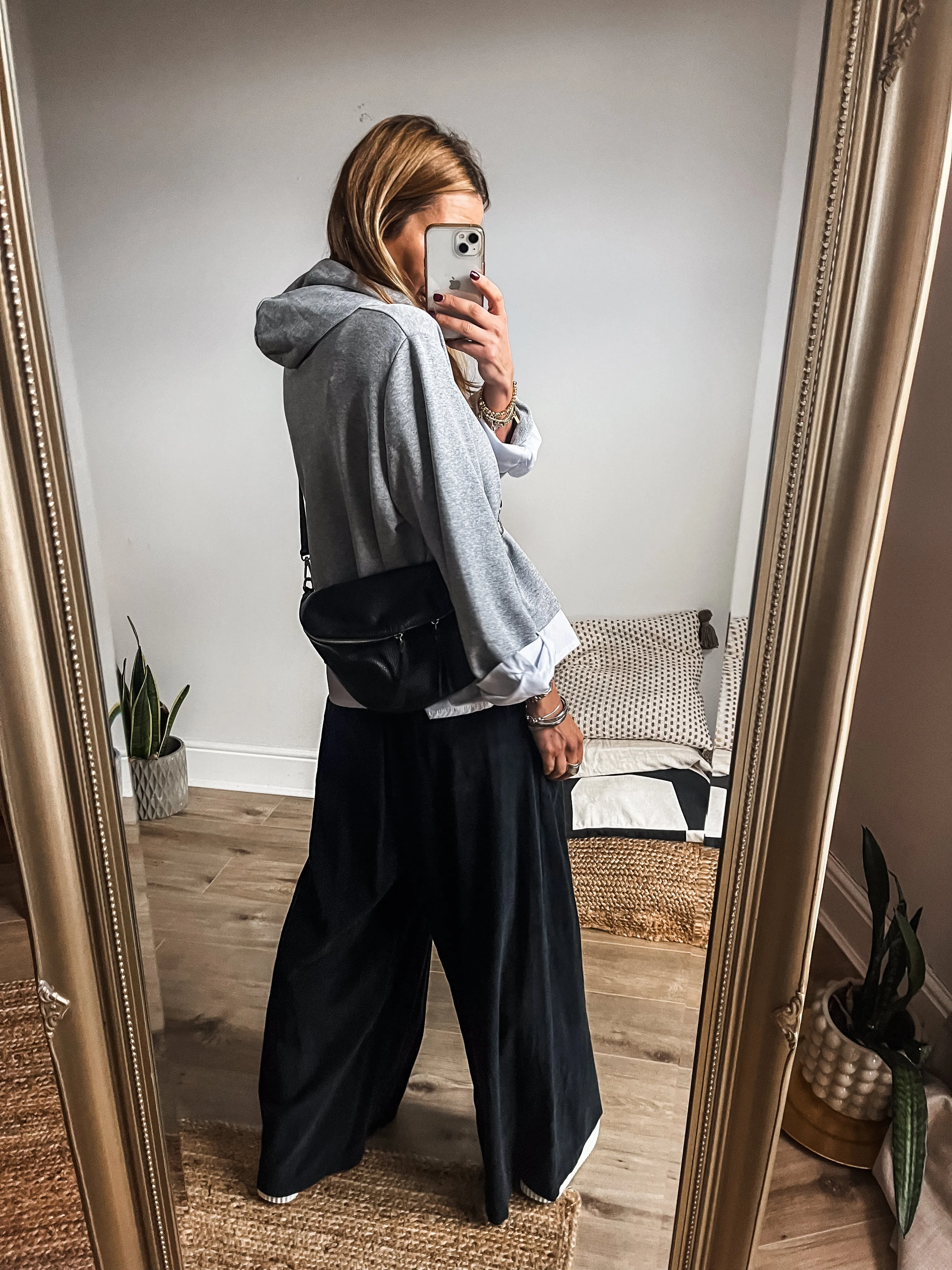 Wide Leg Cord Trousers